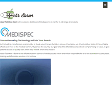 Tablet Screenshot of mehrbaran.com